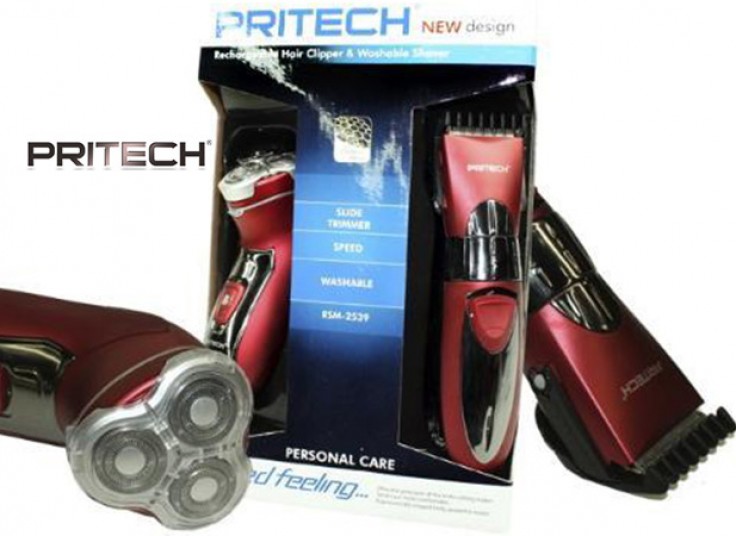 ست ماشین اصلاح دوبل PRITECH