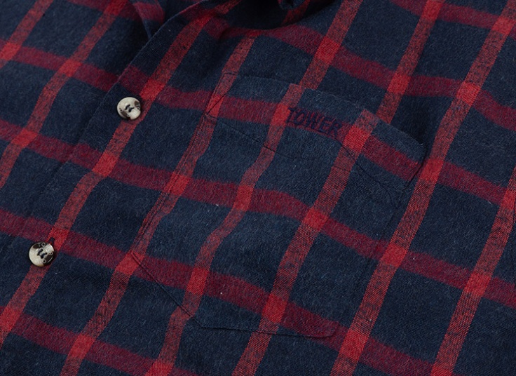 پیراهن چهارخانه درشت Tower