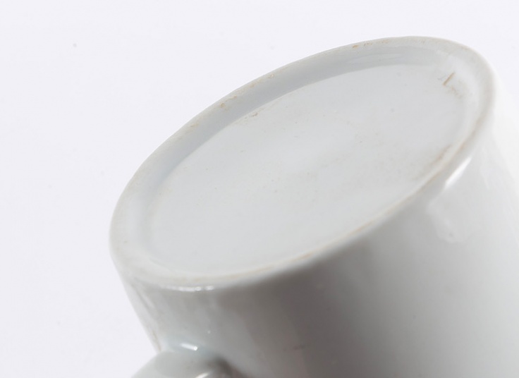 ماگ سفید ساده