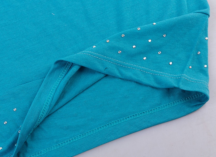 ست تاپ و برمودا سایز بزرگ زنانه Jeweled