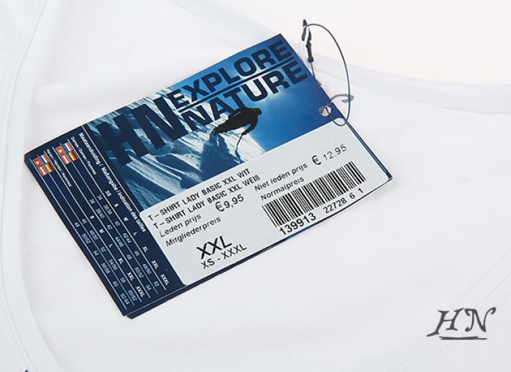 تیشرت سفید زنانه Human Nature