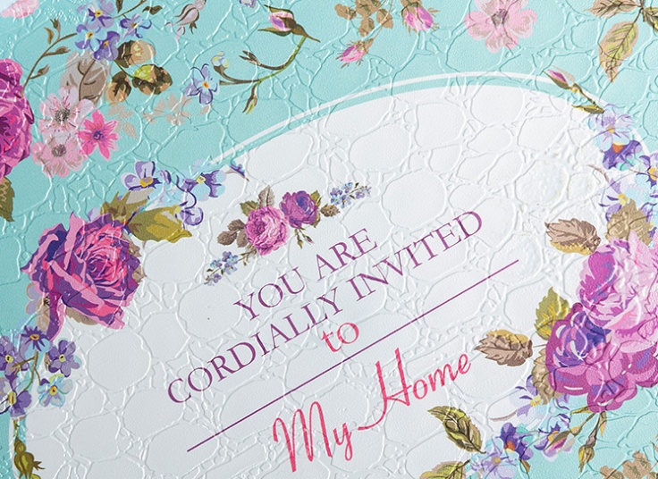 سینی طرحدار Flowery 