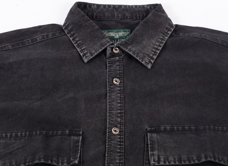 پیراهن جین آستین کوتاه GULF BIRD