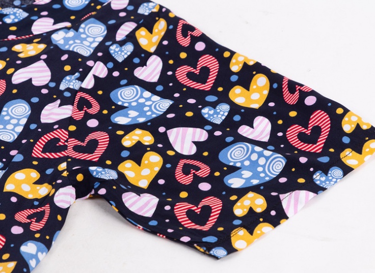 پیراهن ساحلی آستین کوتاه