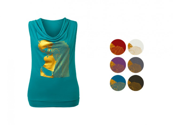 تاپ یقه شل زنانه Gilt 