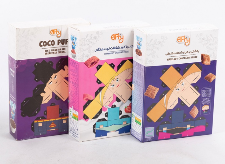 انواع کورن فلکس elphy