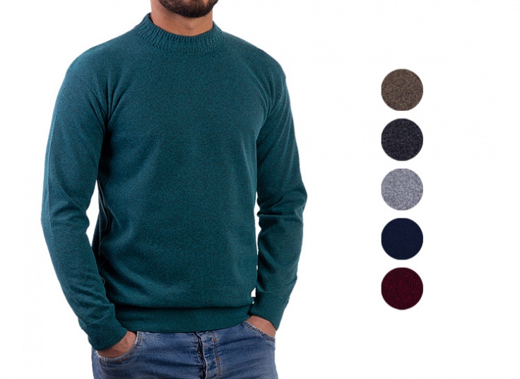 پلیور بافت مردانه plain