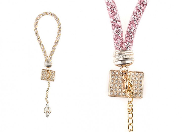 آویز موبایل طرح SWAROVSKI