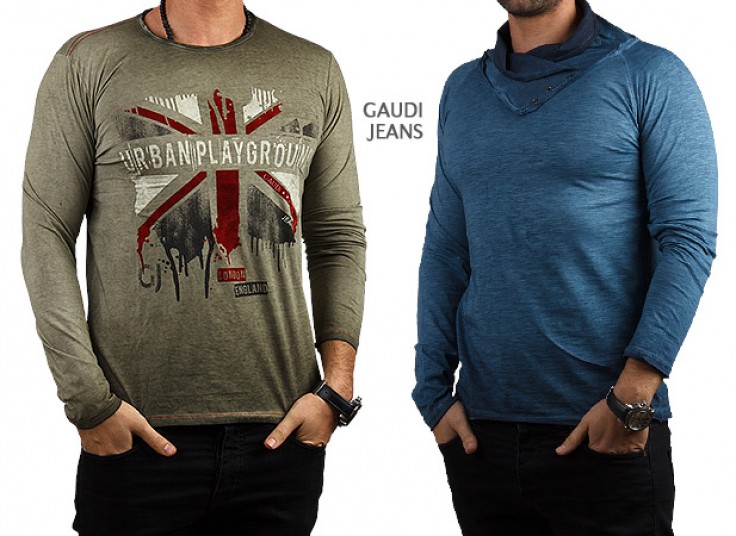 تیشرت مردانه آستین بلند GJ