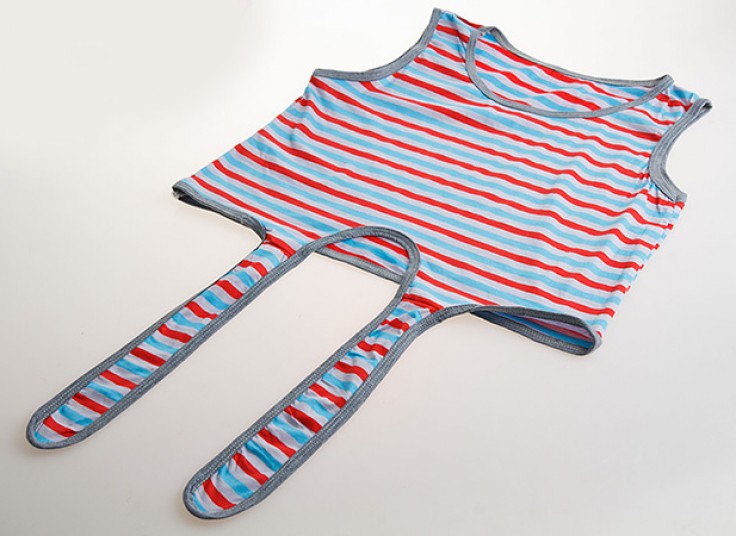 تاپ و شلوارک زنانه راه راه