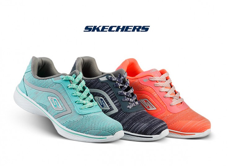 کتانی زنانه طرح Skechers