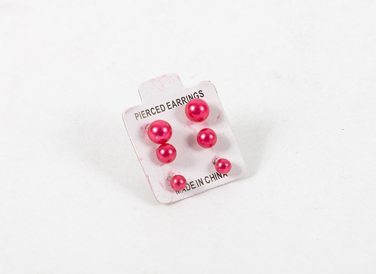 پک 3 عددی گوشواره مرواریدی میخی