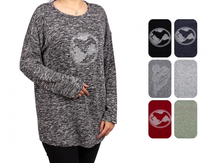 بلوز زنانه نگین دار ESMIRA