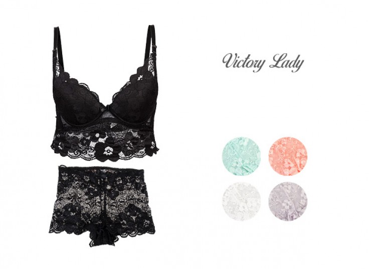 ست لباس زیر گیپور Victory Lady