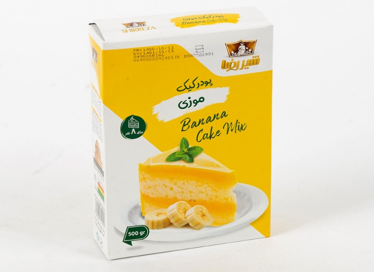 انواع پودر کیک Shirreza