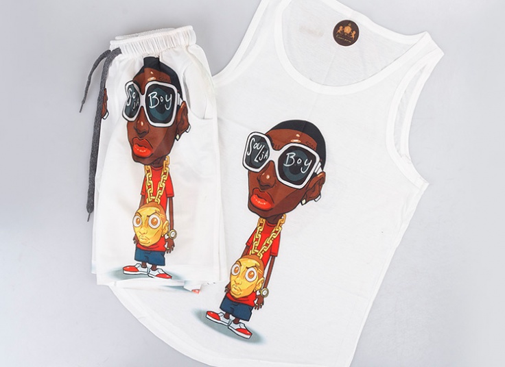 ست رکابی و شلوارک مردانه kian ersi