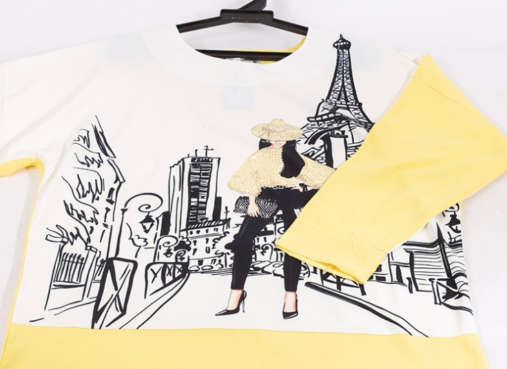 بلوز زنانه طرح ایفل