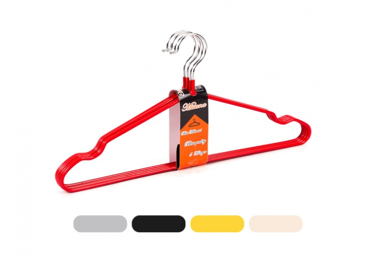 آویز لباس روکش دار Milana