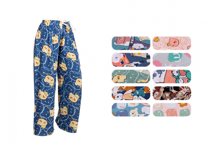 شلوار نخی فانتزی