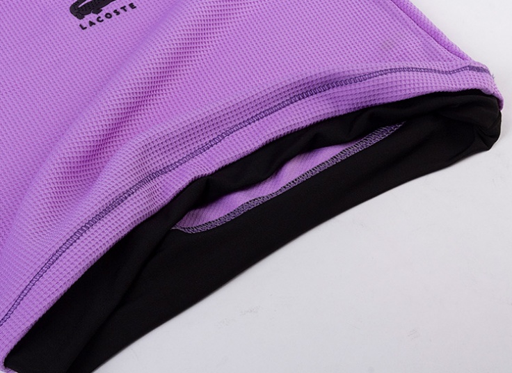 ست تاپ و شلوار برمودا زنانه Lacoste
