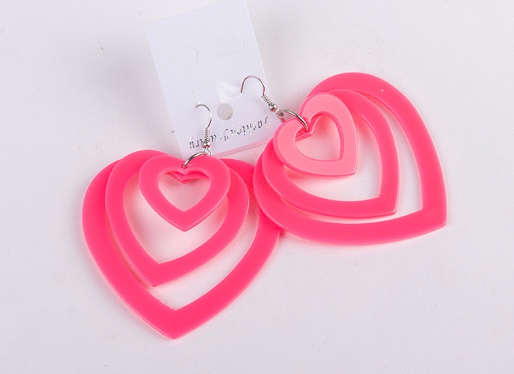 گوشواره رنگی Fashion