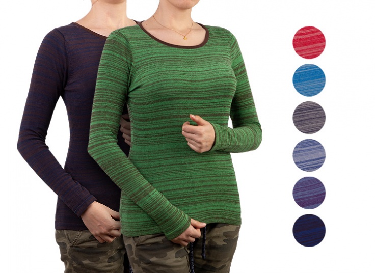 بلوز زنانه ریز بافت QIWI