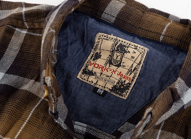 پیراهن مردانه چهارخانه Yorke-x-jeans