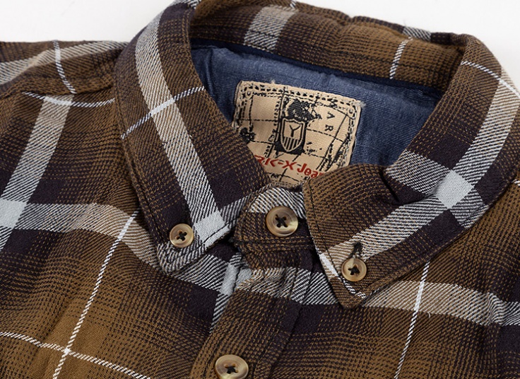 پیراهن مردانه چهارخانه Yorke-x-jeans