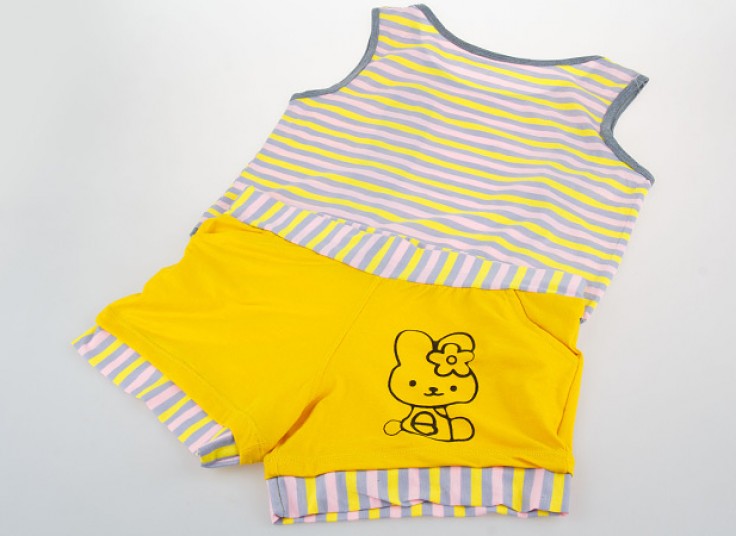 تاپ و شلوارک زنانه راه راه