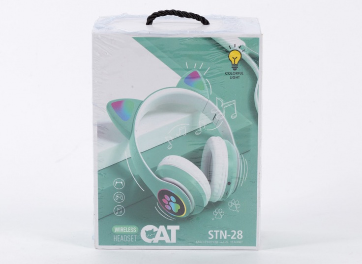 هدفون بلوتوثی طرح Cat مدل STN-28