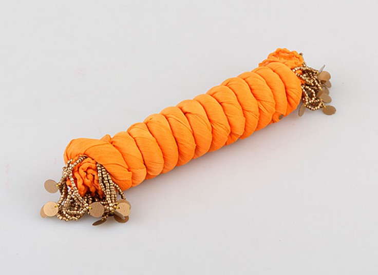 شال حریر مدل دورچین هندی