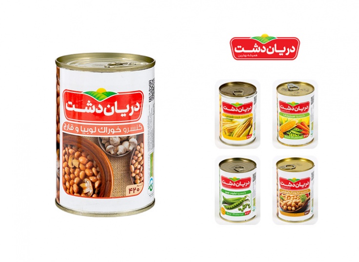 انواع کنسرو دریان دشت