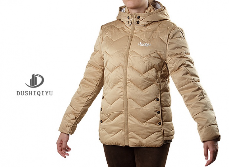 کاپشن کلاهدار زنانه DUSHIQIYU