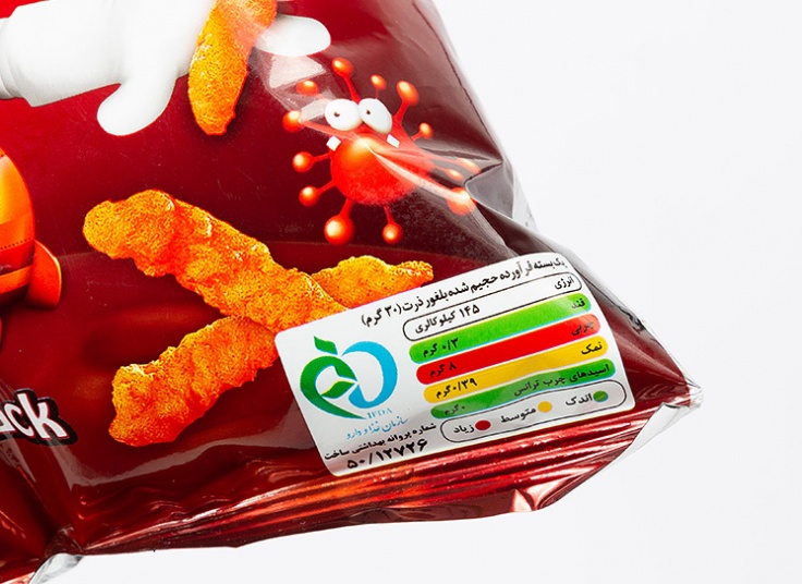 اسنک فضانورد چاکلز