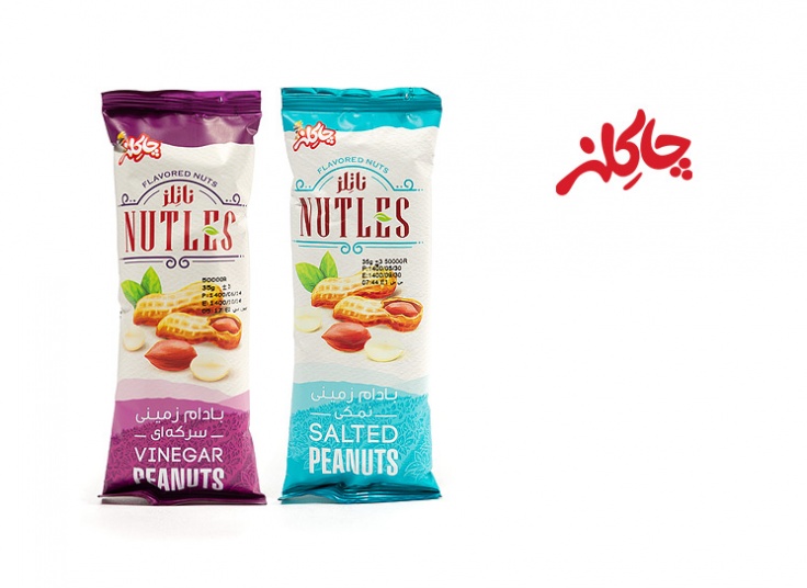 بادام زمینی چاکلز Nutles