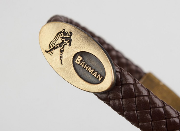 دستبند چرمی ماه تولد