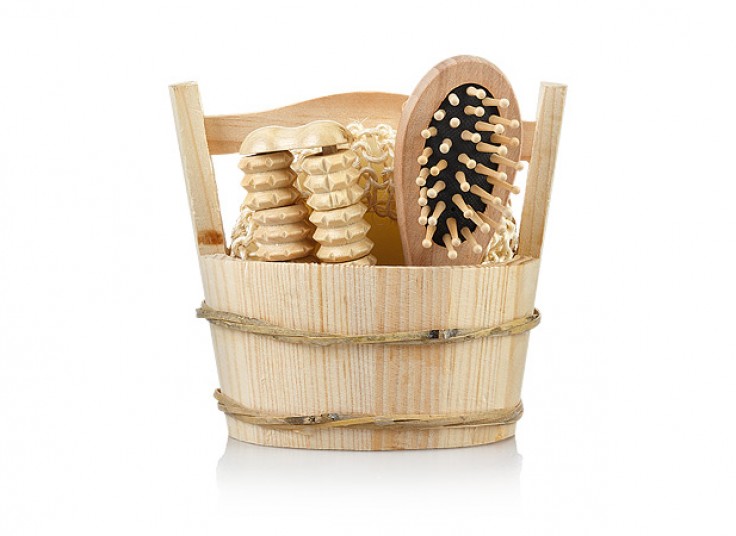 ست حمام چوبی