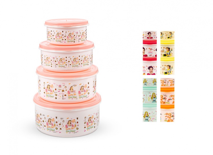 ظرف چهار تکه RoseMan