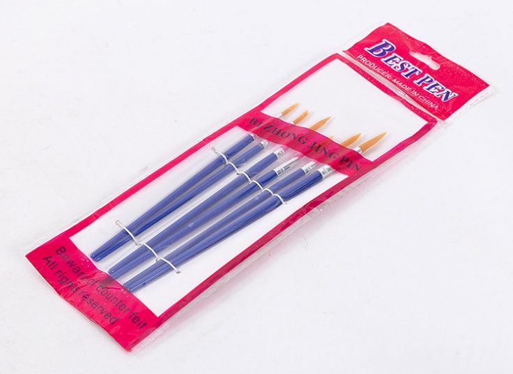 بسته 6 عددی قلم مو