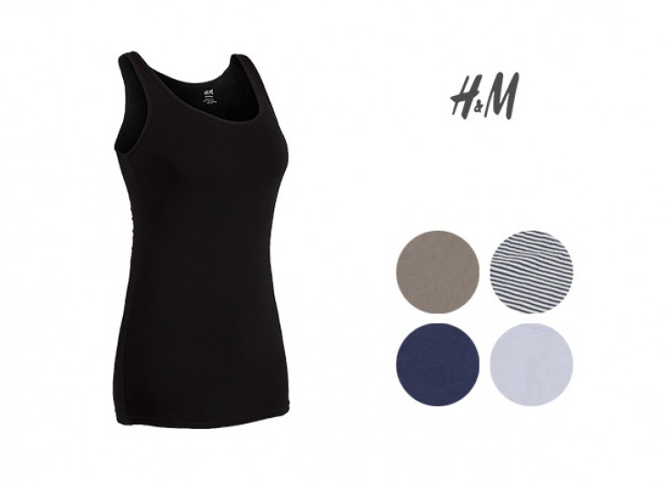 تاپ یقه گرد طرح H and M