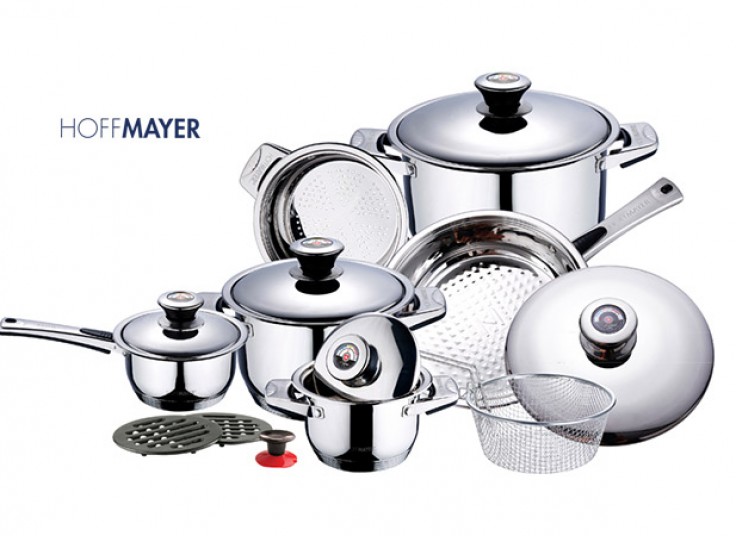 ست ۱۸ پارچه استیل HOFFMAYER