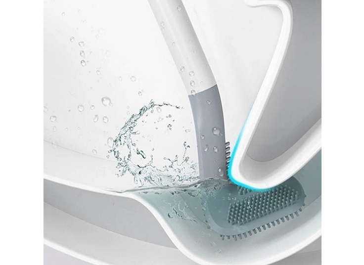 برس سیلیکونی توالت