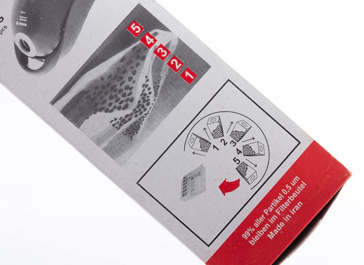 پاکت جارو برقی BOSCH