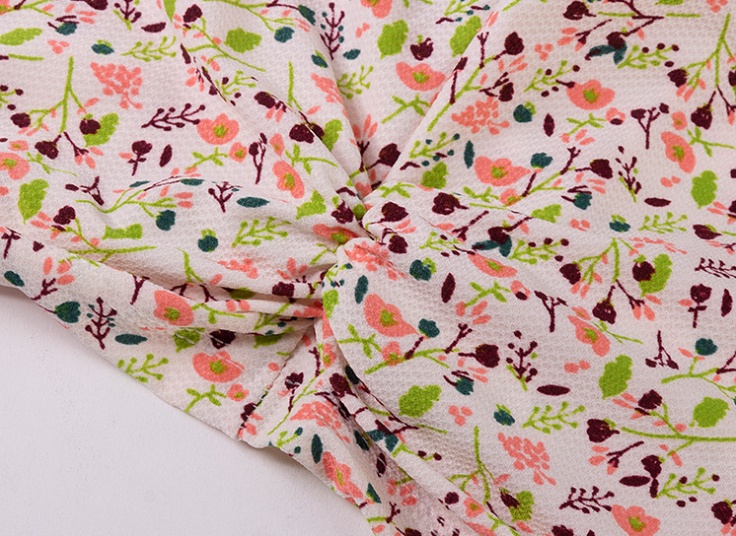 بلوز زنانه گلدار آستین سه ربع