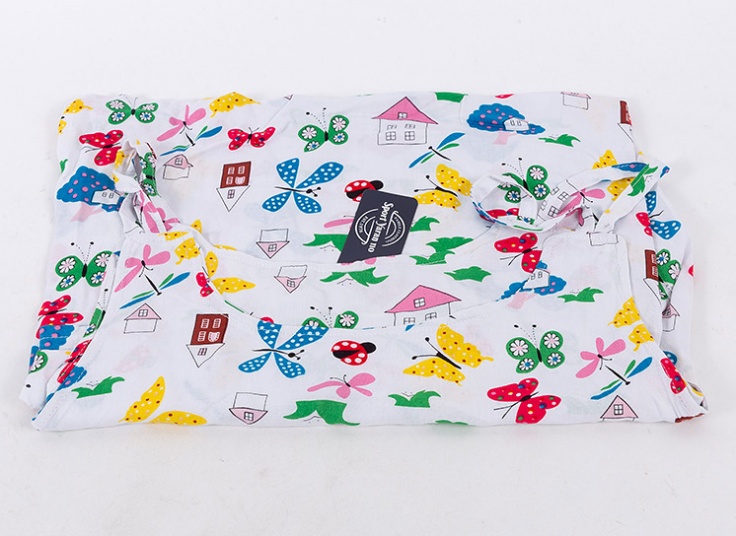 پیراهن راحتی کوتاه بندی کد 14136