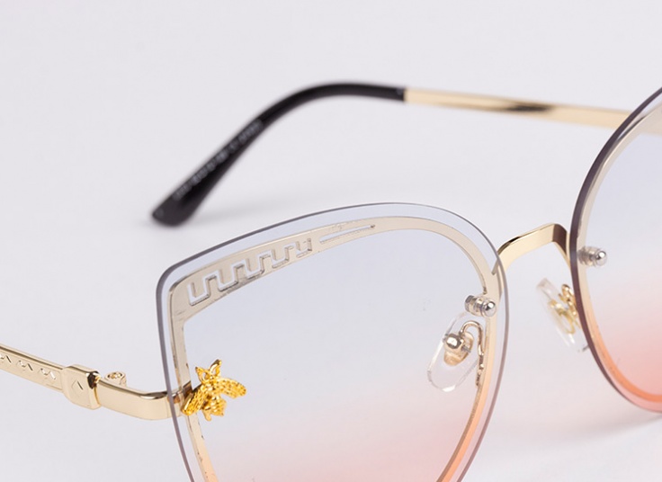 عینک آفتابی زنانه GUCCI سری Rimless