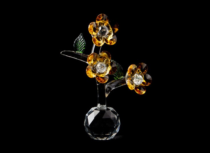 گل و شمعدان کریستال