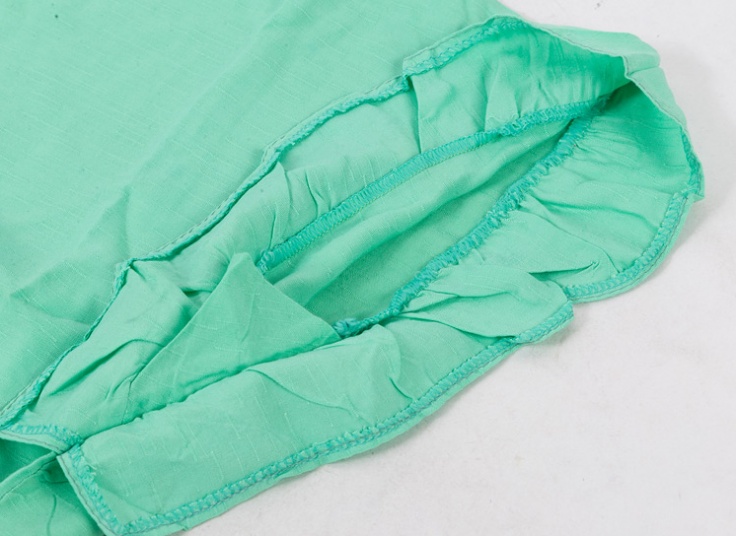 تاپ سر آستین چین دار