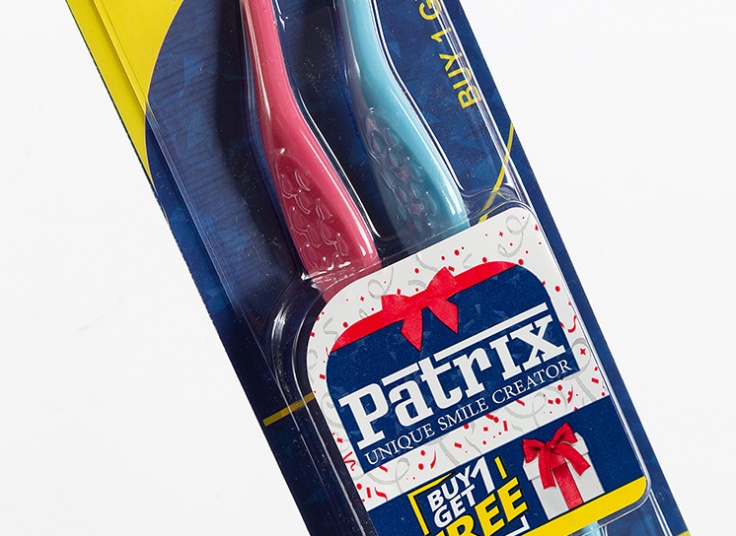 پک دو عددی مسواک Patrix