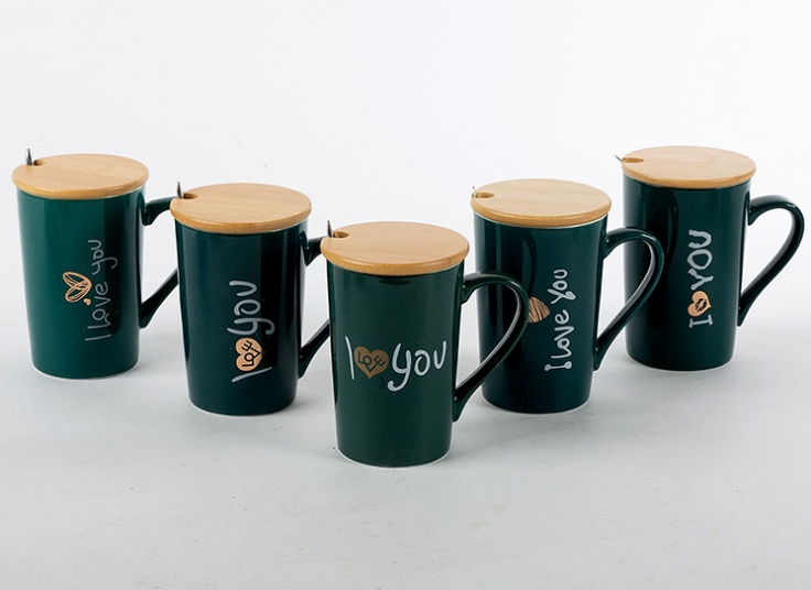 ماگ سرامیکی متنوع درب دار